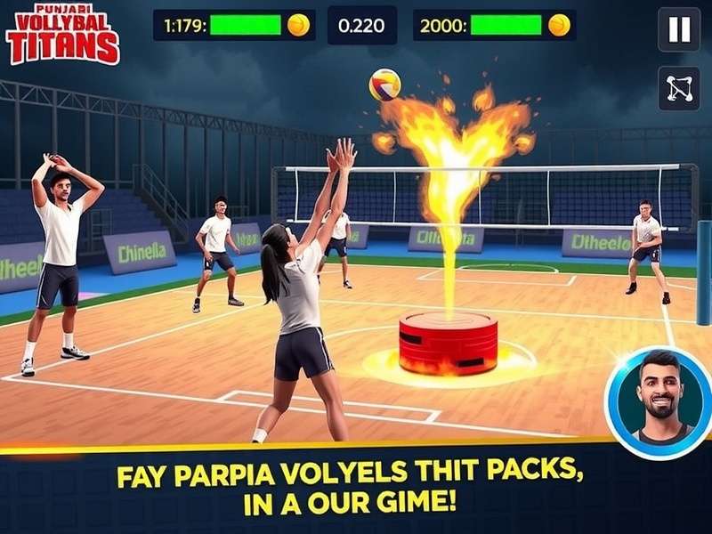 Punjabi Volley Titans Gameplay